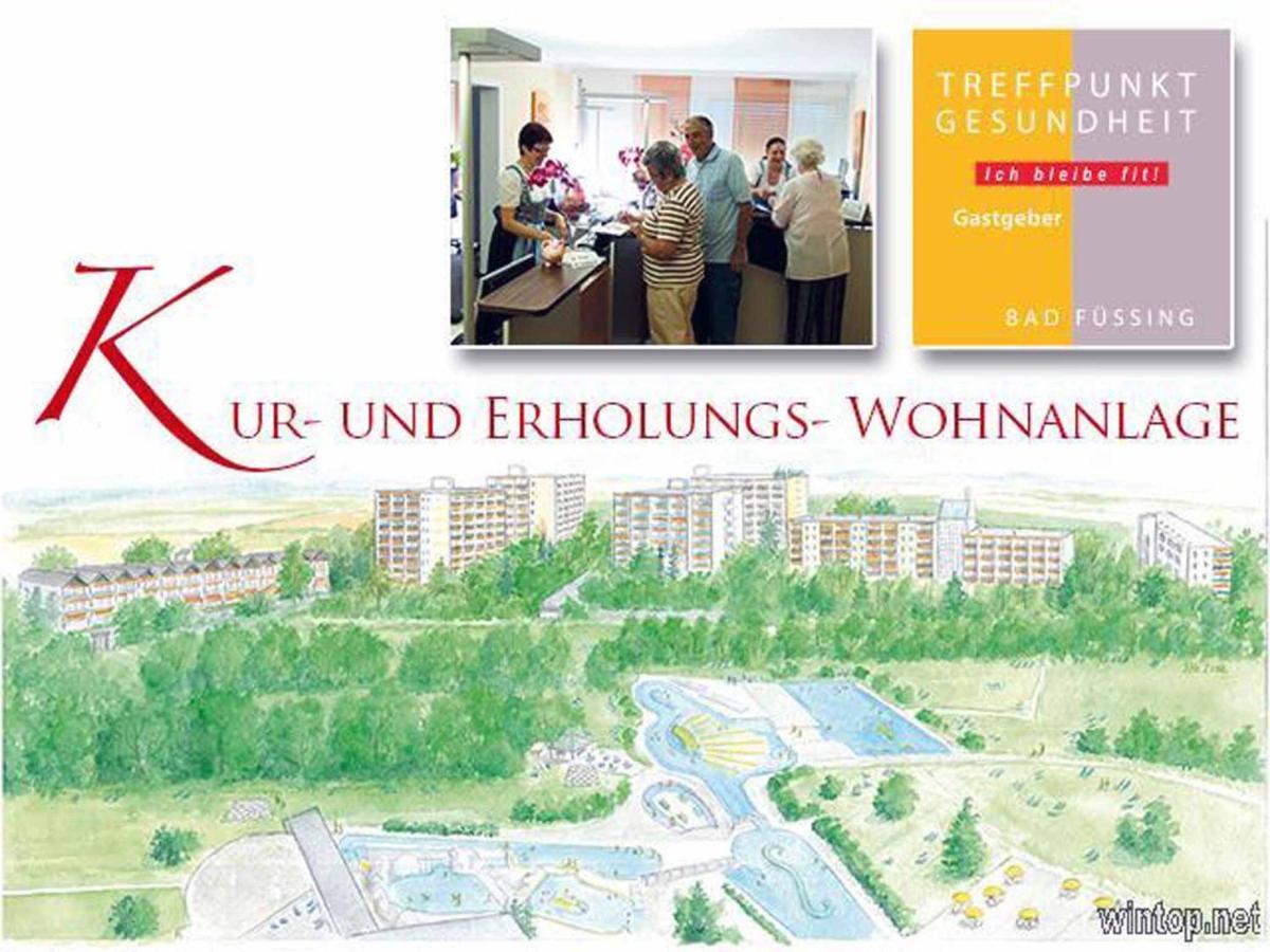 Kur- Und Erholungs-Wohnanlage Neben Dem Johannesbad Бад-Фюссинг Экстерьер фото